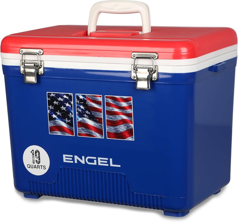 Engel 19qt Leak-Proof, Air Tight, Drybox Cooler and Small Hard Shell Lunchbox for Men and Women - Image 1